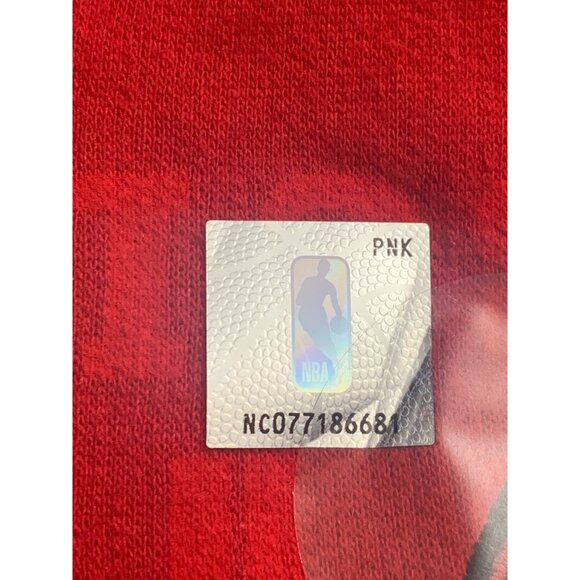 NBA Chicago Bulls Mens Red & Black Crewneck Sweatshirt Size Small - Picture 10 of 15